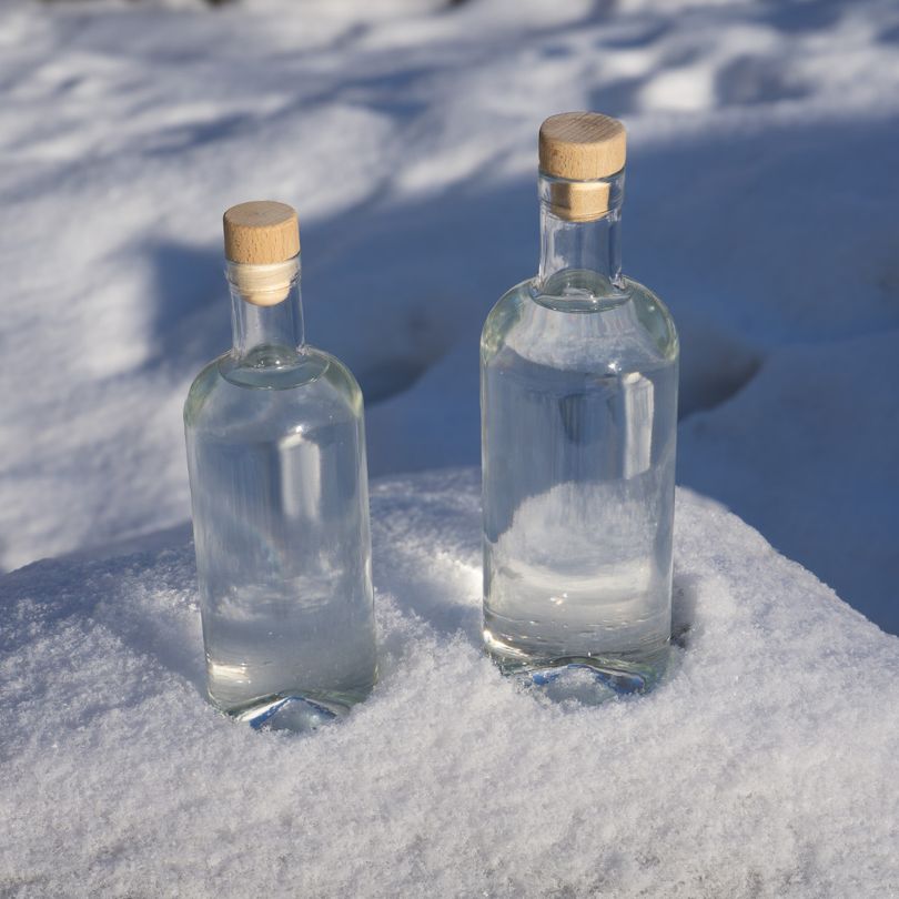 glasflaska 700ml för drycker och livsmedel