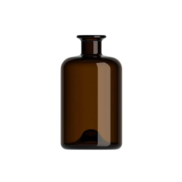 Brun glasflaska 700ml för drycker och livsmedel