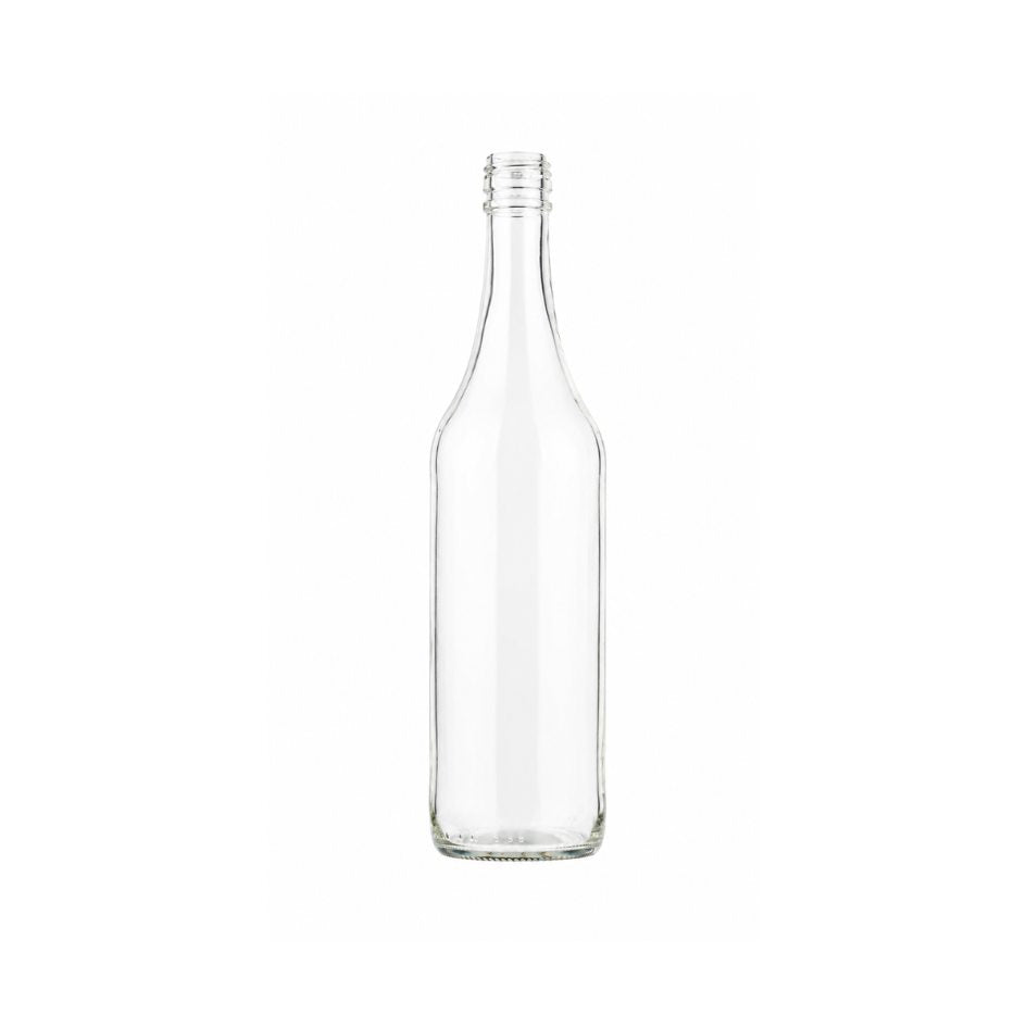 500 ml glass bottle för carbonated drinks