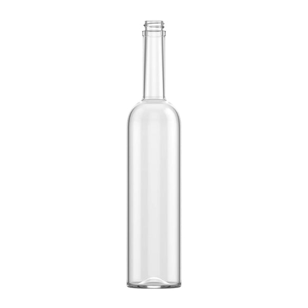 1 liter glasflaska för drycker och livsmedel