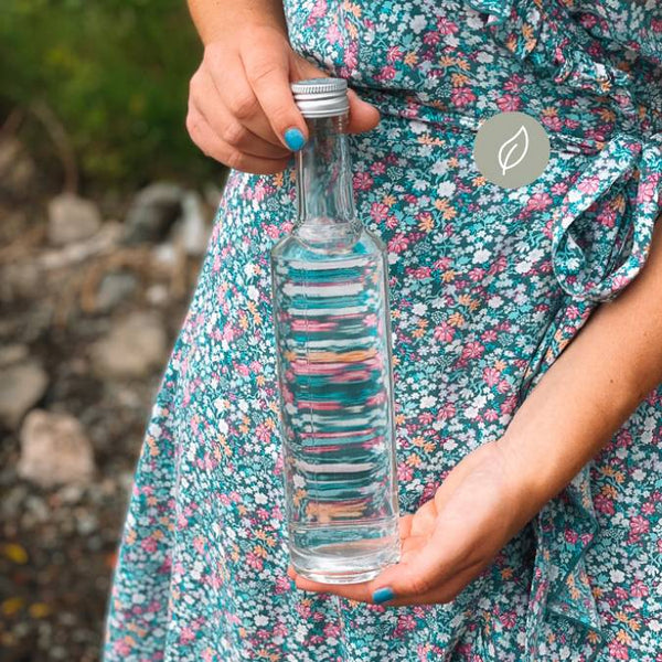 glasflaska 750ml för drycker och livsmedel