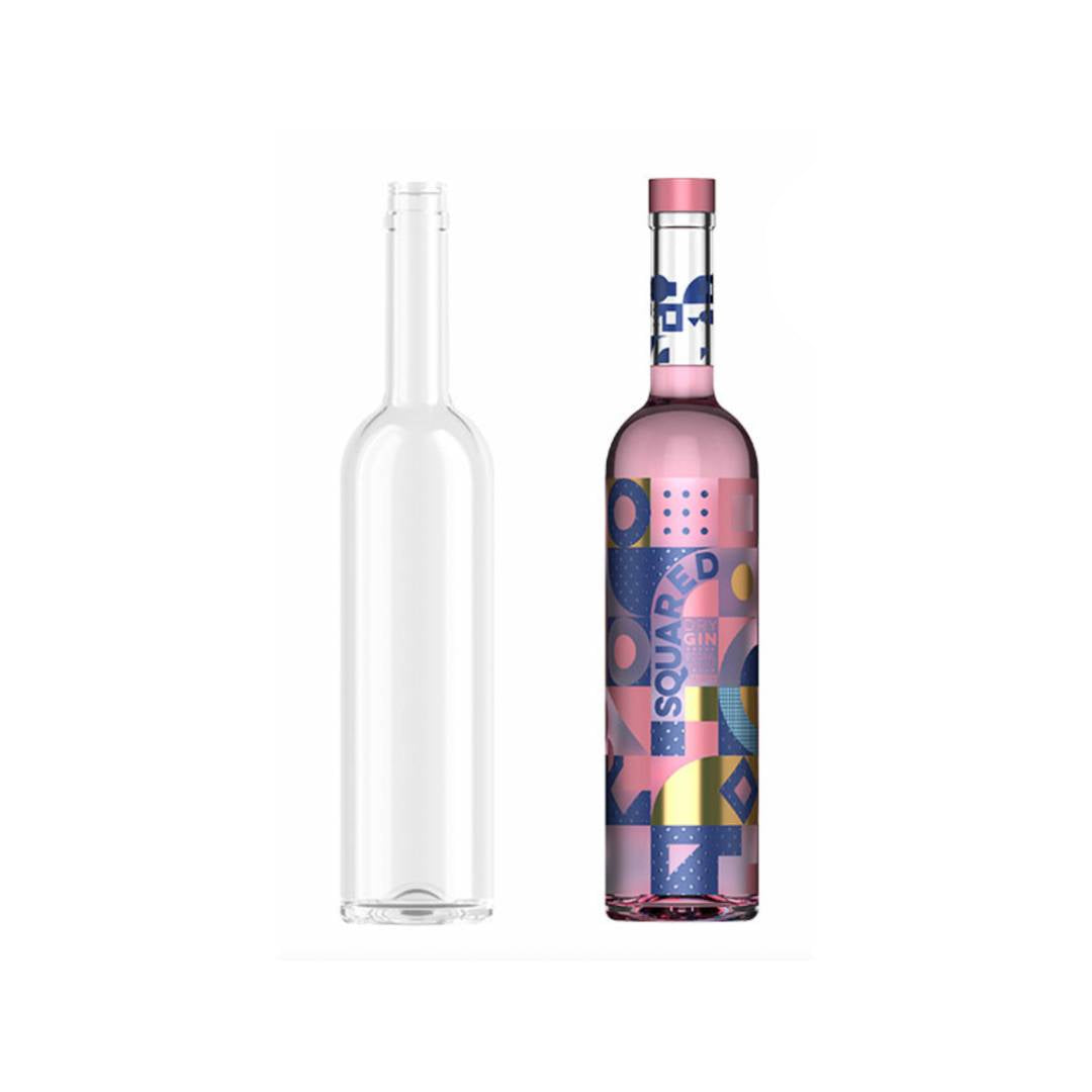 glasflaska 700ml för drycker och livsmedel