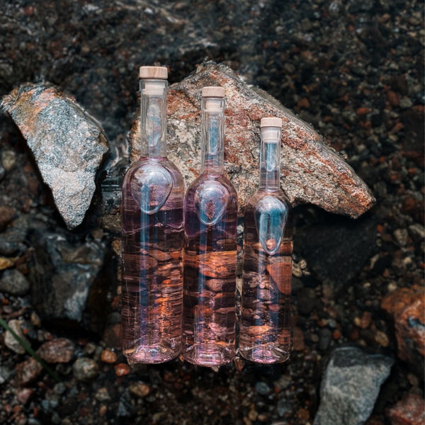 glasflaska 500ml för drycker och livsmedel