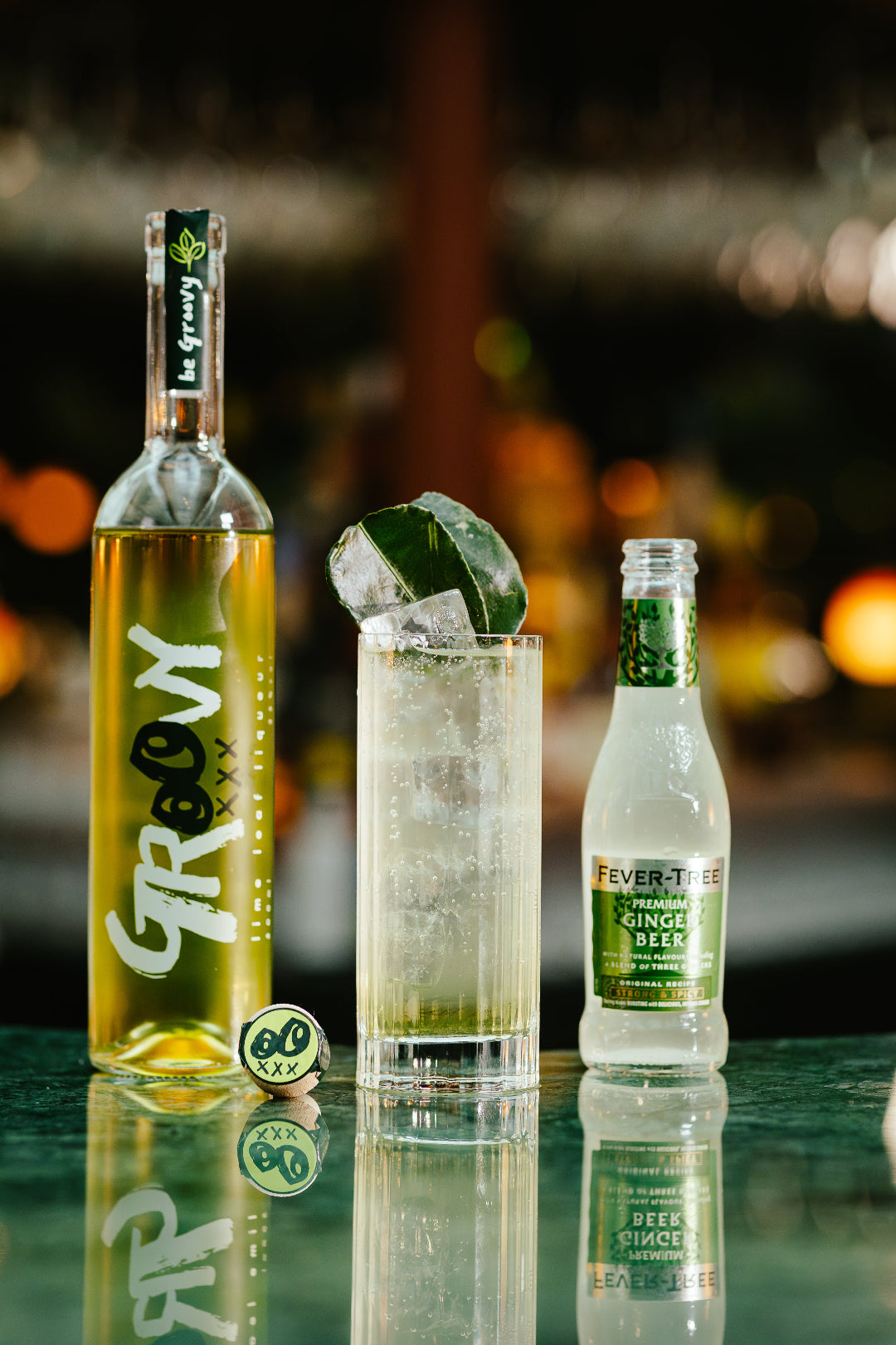 Glasflaska Futura 500 ml Groovy