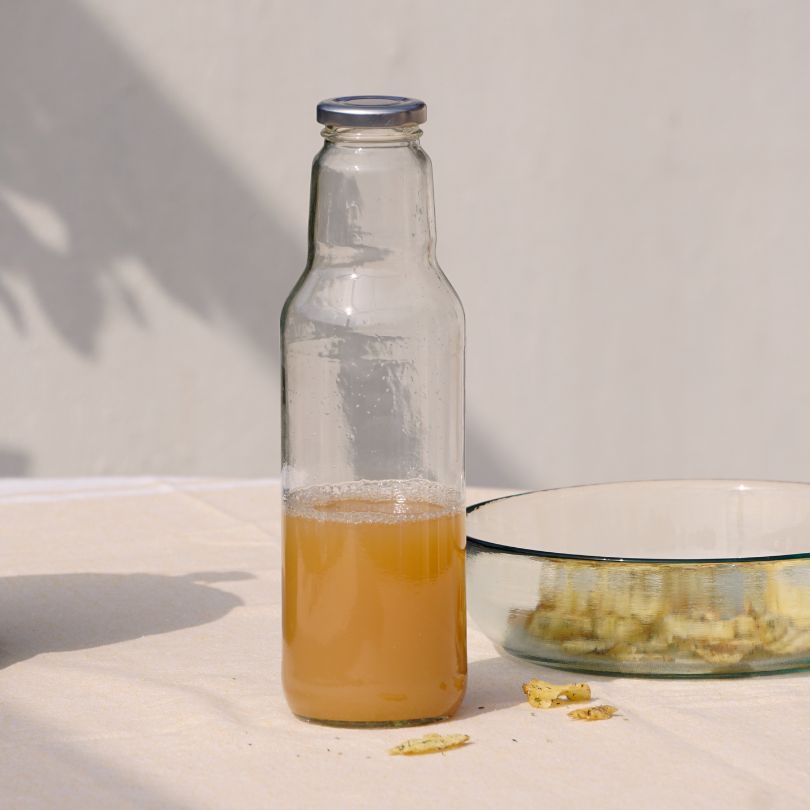 glasflaska 750ml för drycker och livsmedel