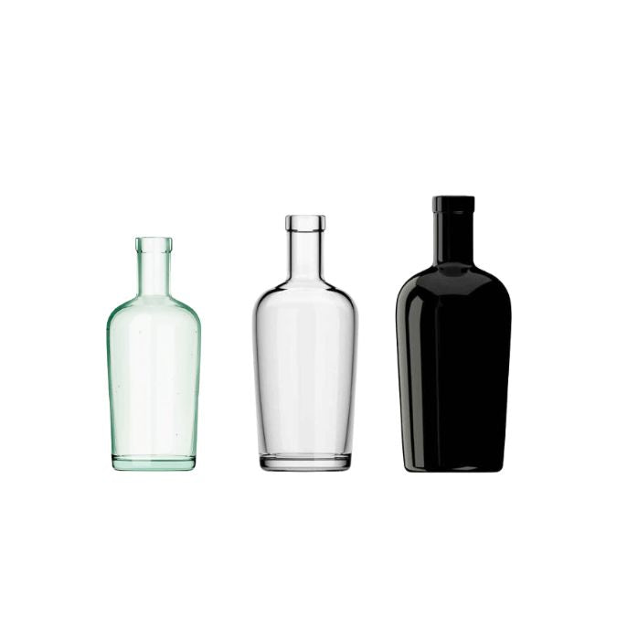 glasflaska 50ml för drycker och livsmedel