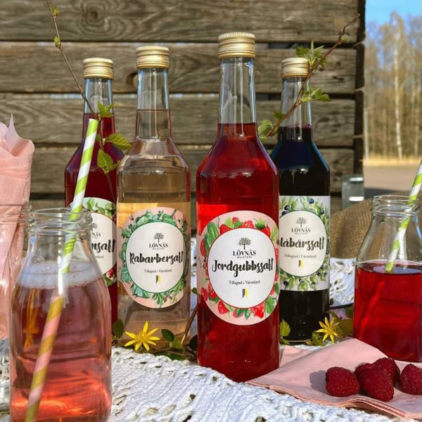 glasflaska för drycker och livsmedel
