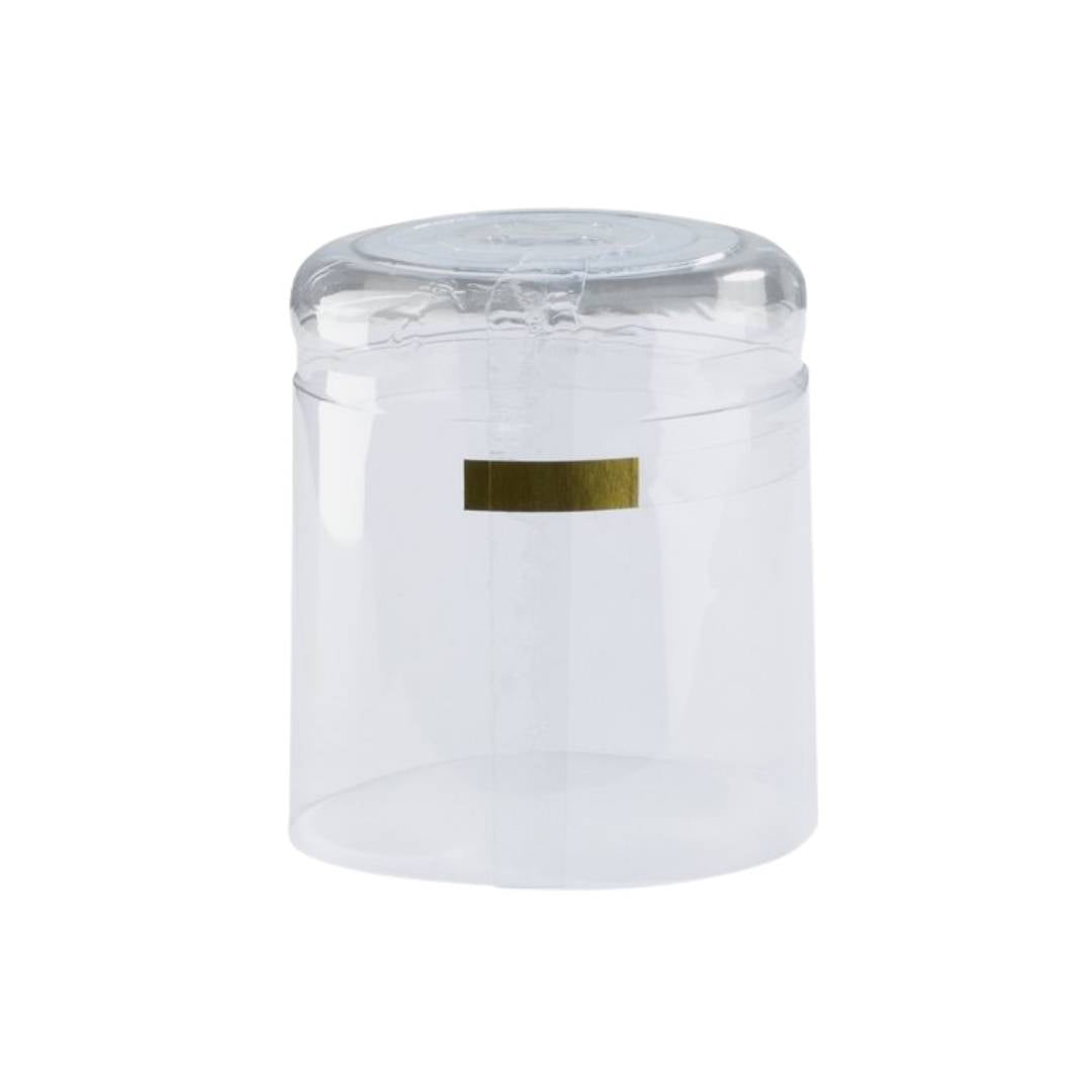 Transparent Krymphatta för drycker och livsmedel