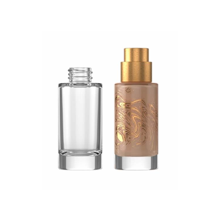 glasflaska 50ml för drycker och livsmedel