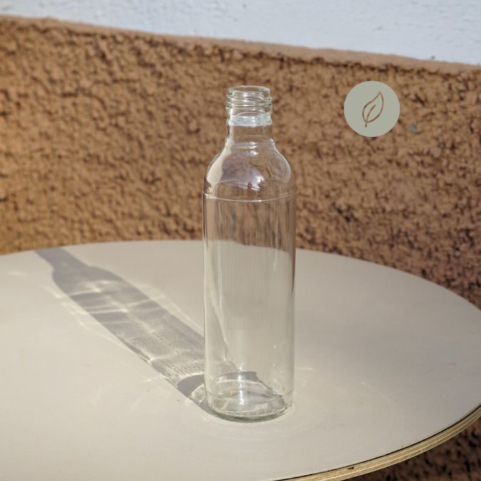 glasflaska 330ml för drycker och livsmedel