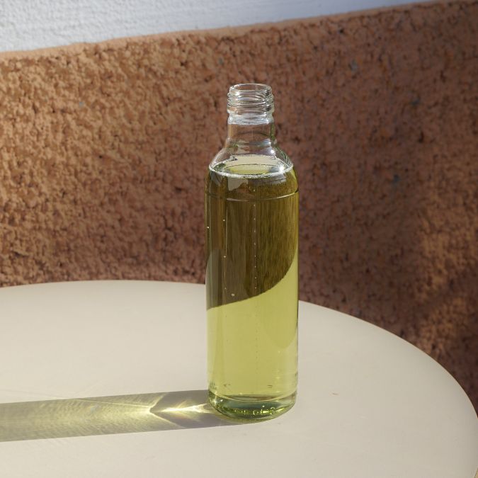 glasflaska för drycker och livsmedel