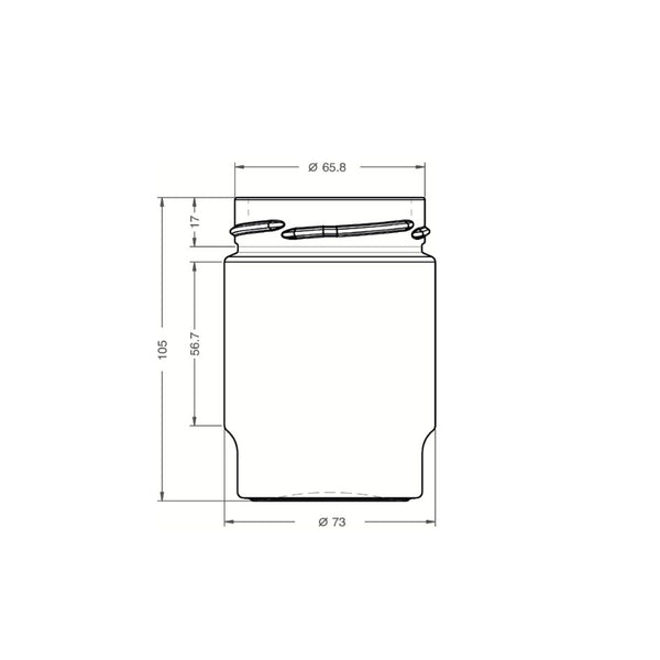 Glass jar – Mason