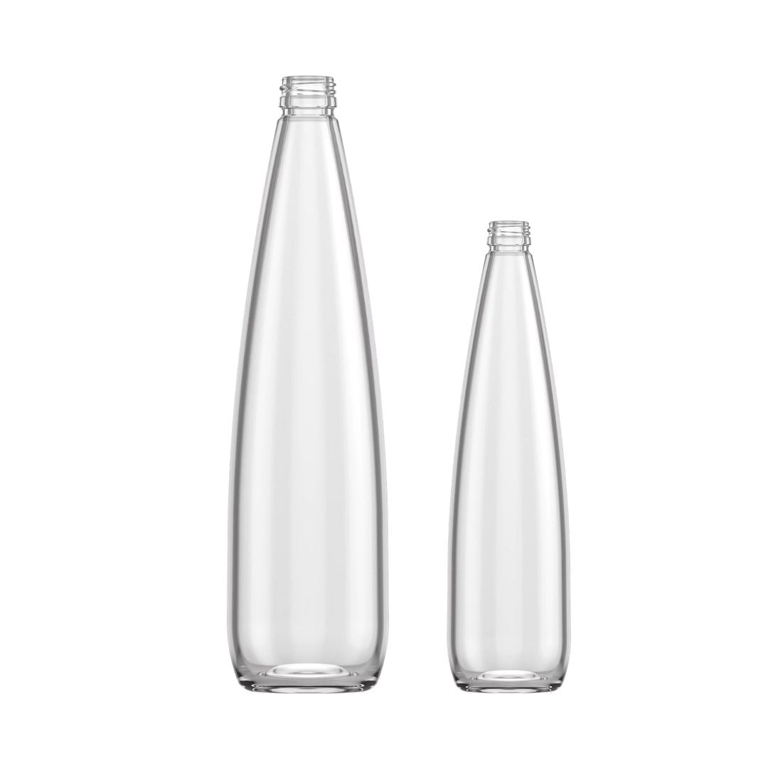 glasflaska 350ml för drycker och livsmedel