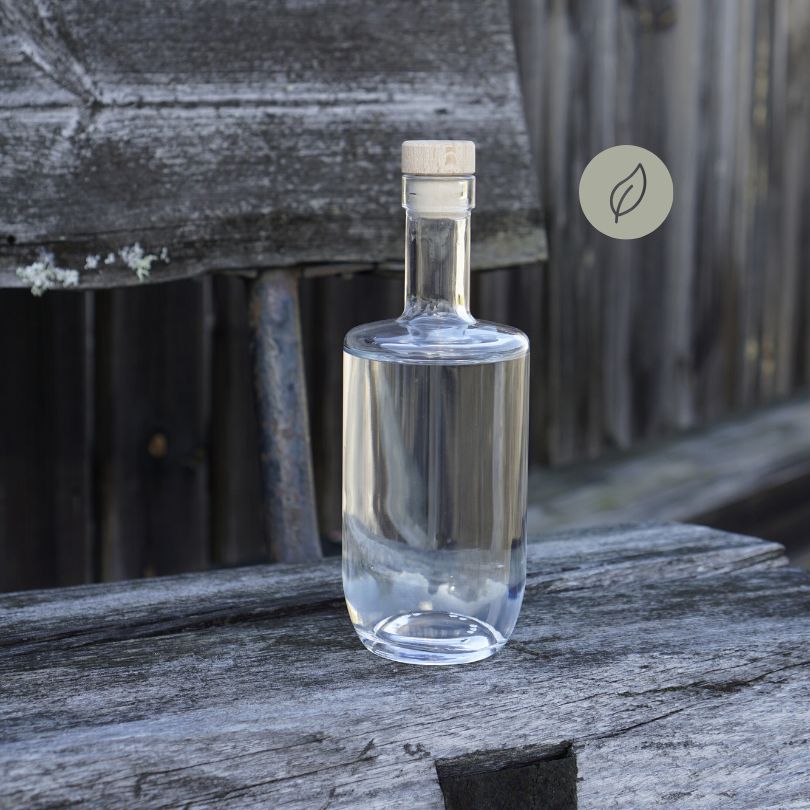 spritflaska för premiumdrycker