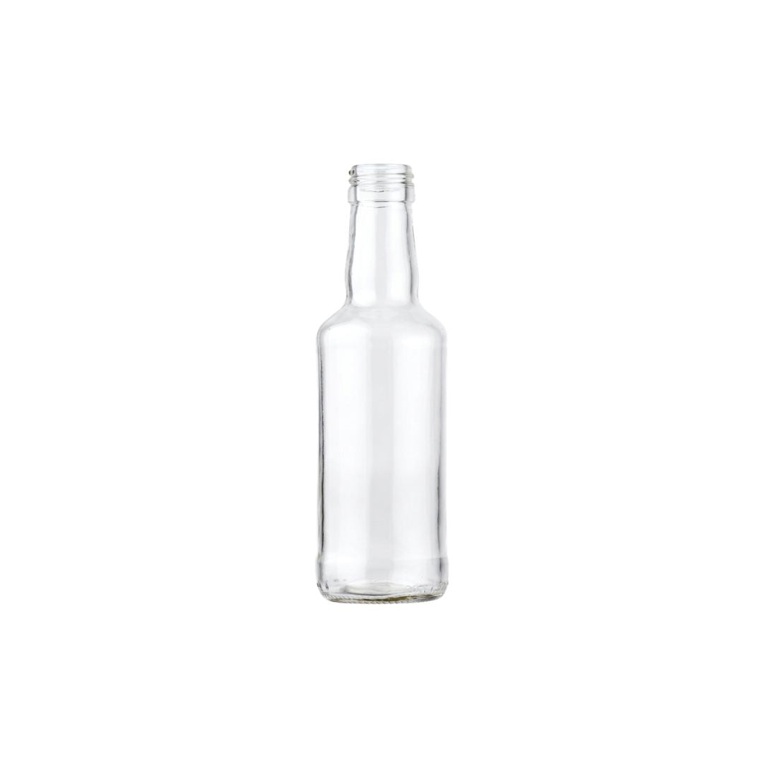 glasflaska 200ml för drycker och livsmedel