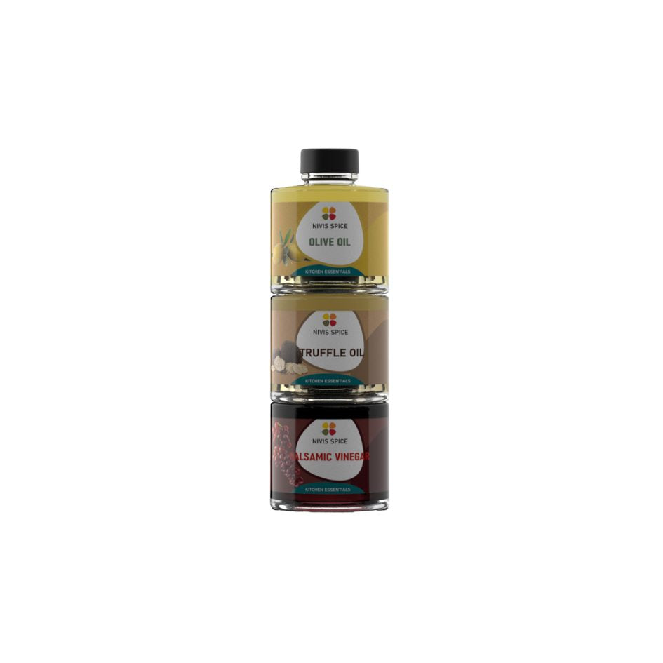 Glass bottle – Nivis Stack Round