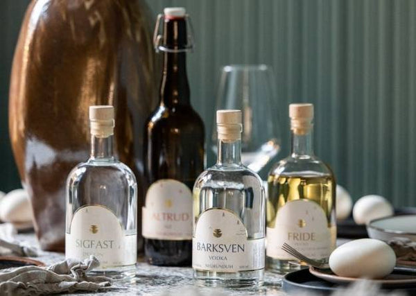 spritflaska för premiumdrycker