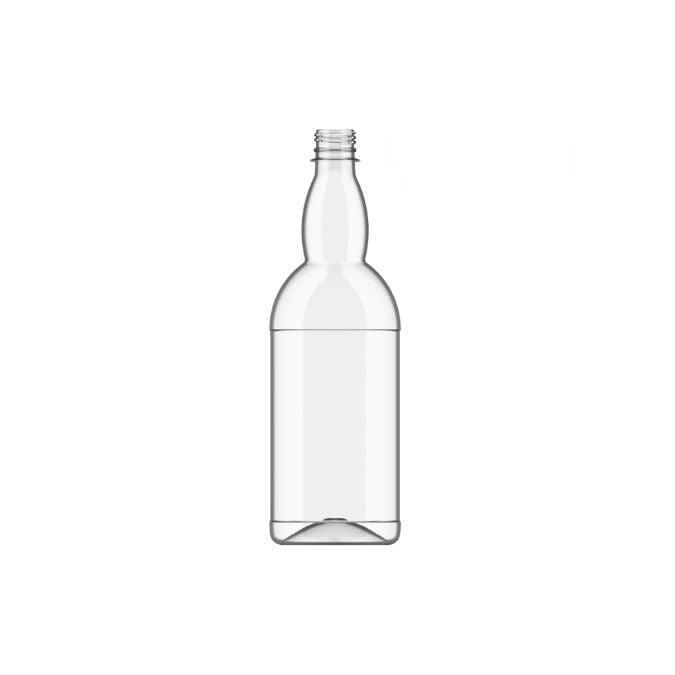 rPET-flaska 1000ml för juice och kalla drycker