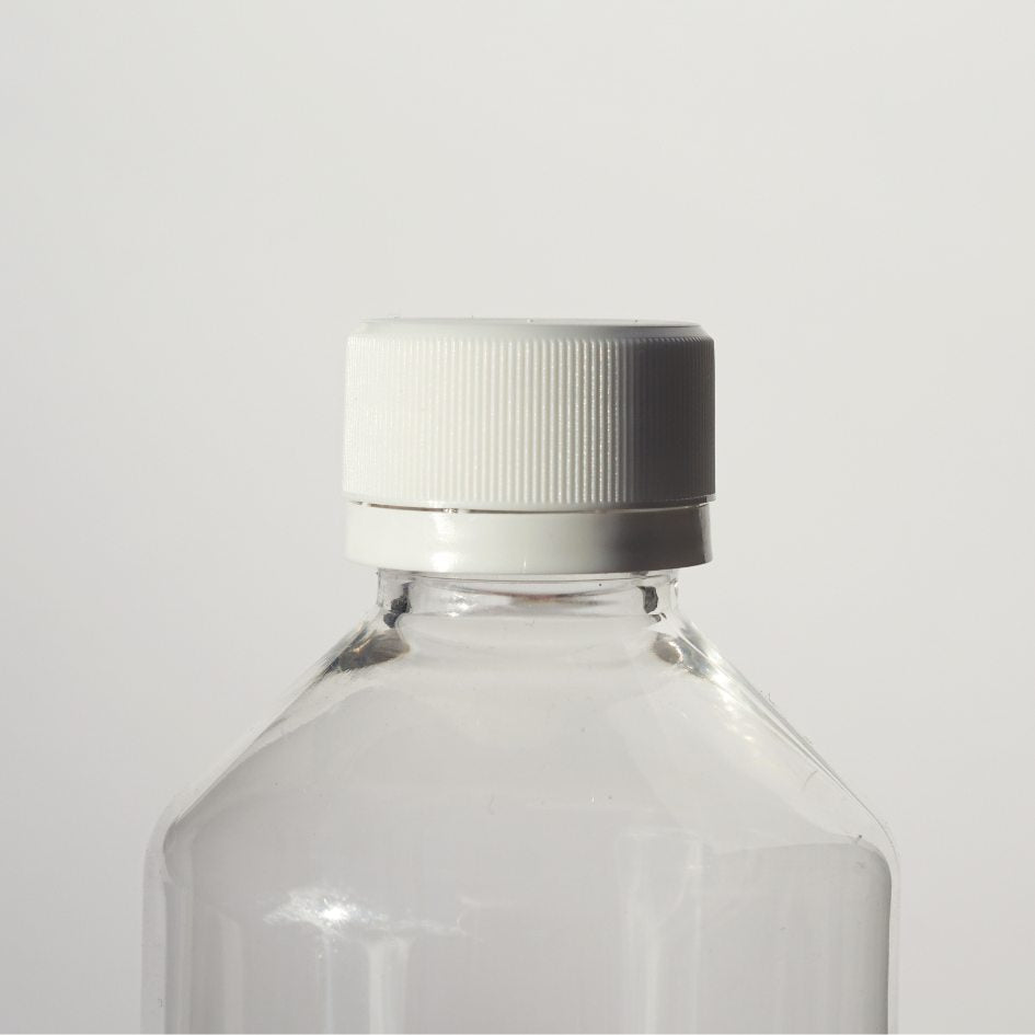 Tjurad kapsyl ROPP 28 mm på plastflaska