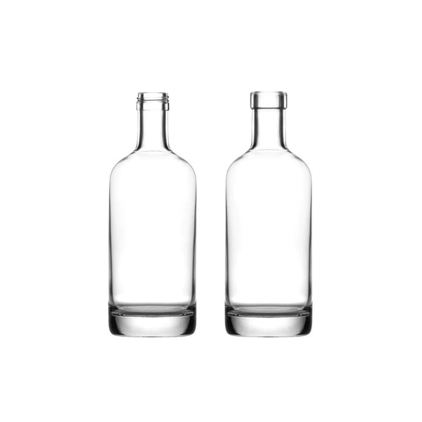 klassisk spritflaska med kork och skruv för premiumdrycker