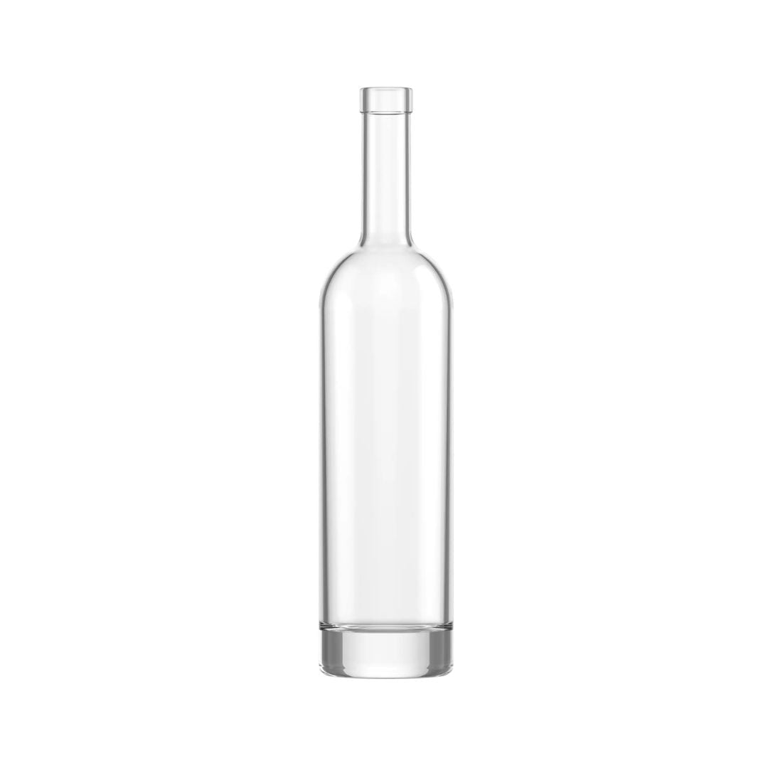 glasflaska 750ml för drycker och livsmedel