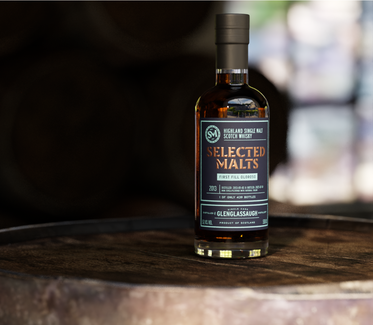 Seleted Malts flaska whisky