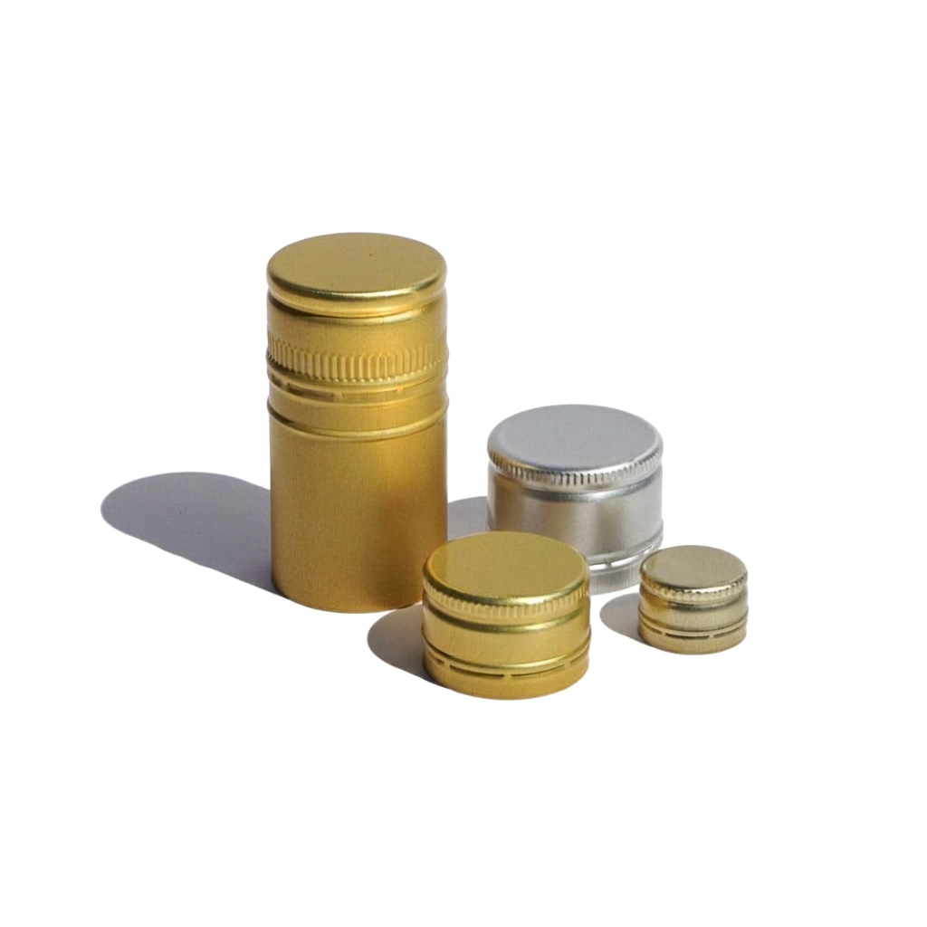PP Screw Cap - Ungthreaded w. tamper-evident band (18-31.5 mm)