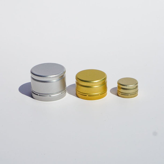 PP Screw Cap - Ungthreaded w. tamper-evident band (18-31.5 mm)