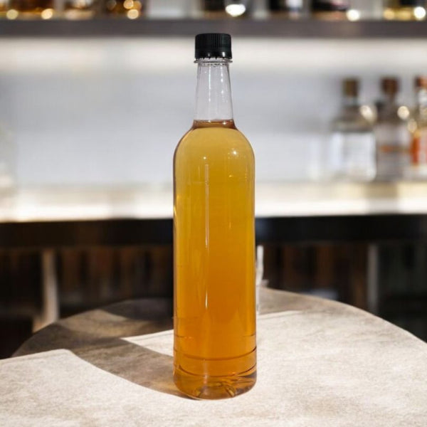 Spritflaska i plast med rPET 750 ml