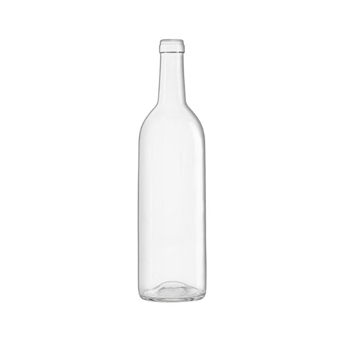 tom transparent glasflaska 1000 ml för vin