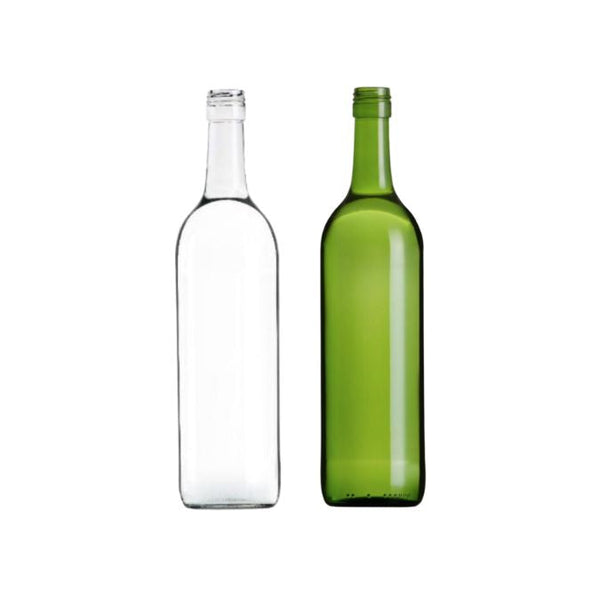 glasflaska 750ml för drycker och livsmedel