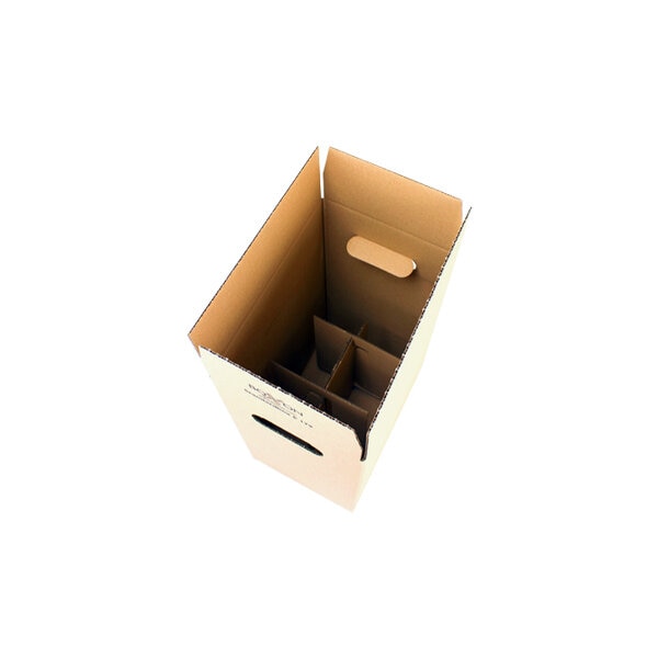 Vinlåda 6-pack för vinflaskor