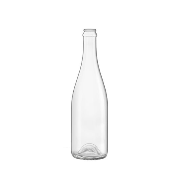 glasflaska 750ml för drycker och livsmedel
