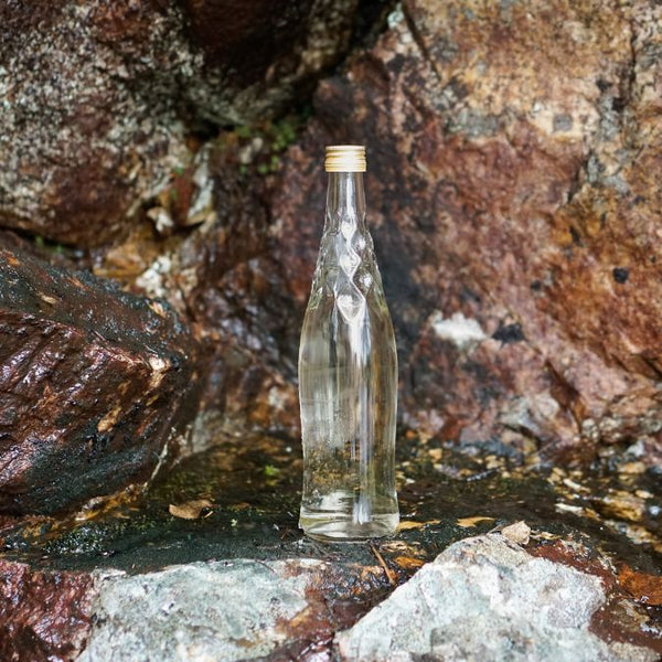 glasflaska för drycker och livsmedel