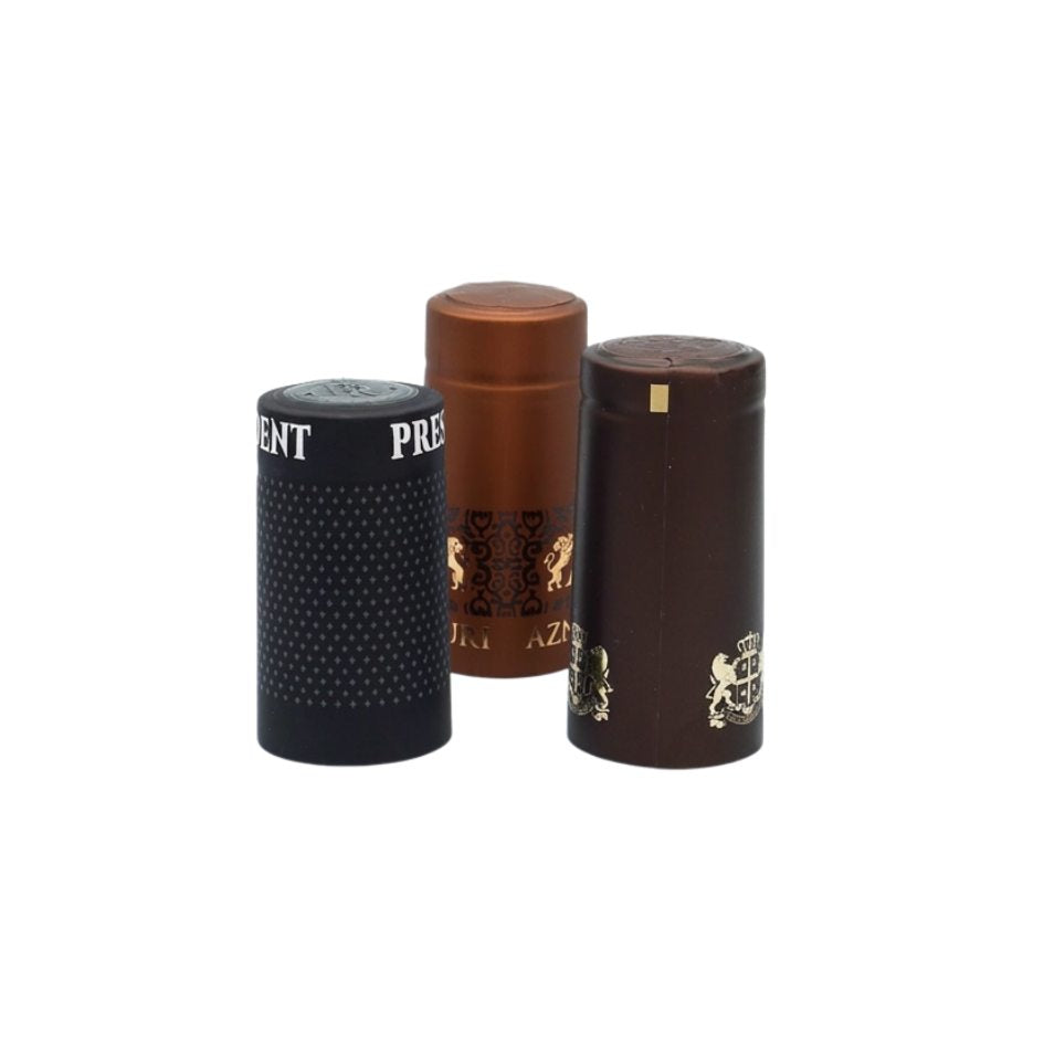 Custom shrink caps