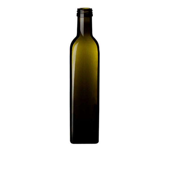 Transparent glasflaska 100ml för drycker och livsmedel