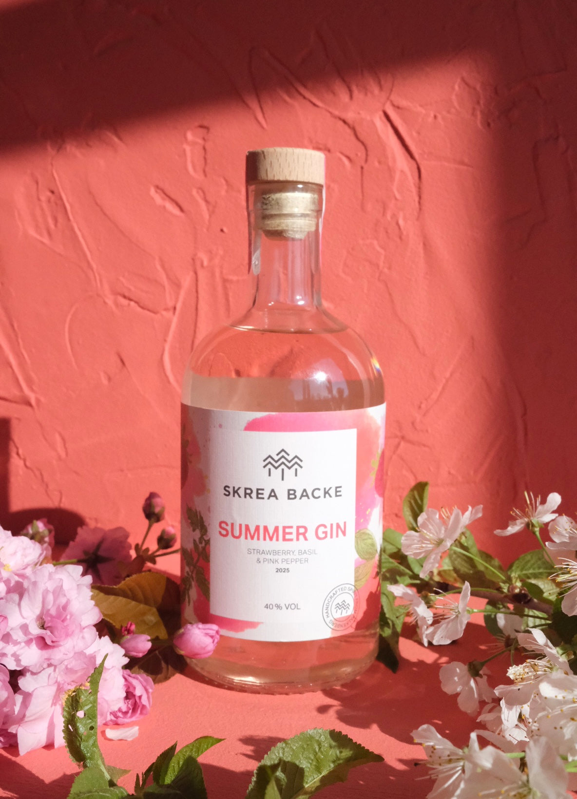 Skreabacke summer gin flaska