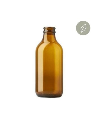 Small Brown Glass Bottle Stubby, 250 ml - lightweight bottle