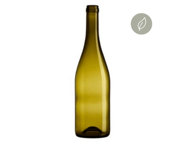 Vinflaska Bourgogne Kork, 750 ml - Lättviktsflaska
