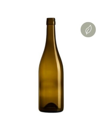 Vinflaska Bourgogne Skruvkapsyl, 750 ml - Lättviktsflaska