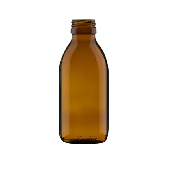 Brun glasflaska, 150 ml - Syrup-Serie