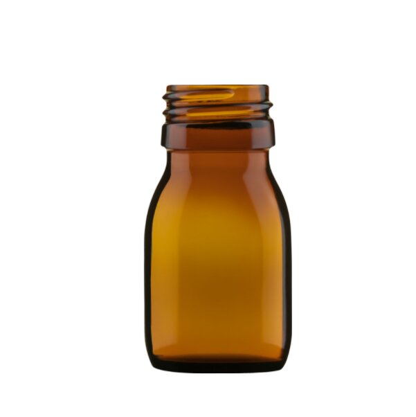 Liten brun glasflaska, 30 ml - Syrup-Serie