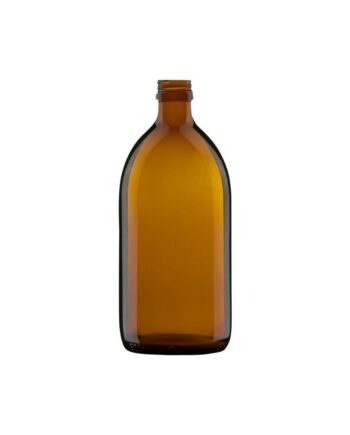 Brown Glass Bottle 500 ml - Syrup
