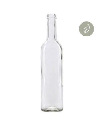 Glass bottle Spira, 500 ml - Lightweight bottle