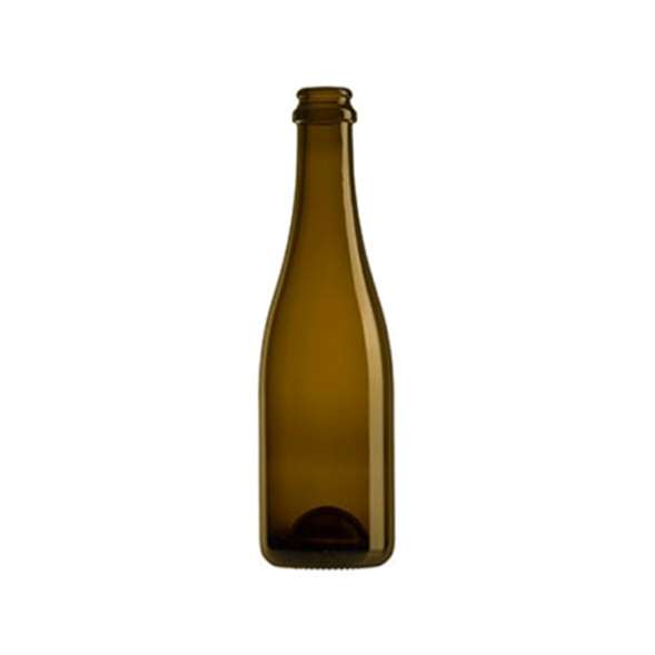 Brun glasflaska Champenoise 375ml