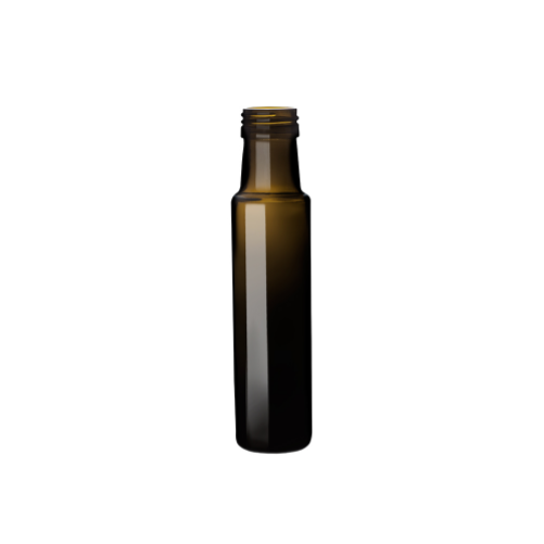 Oil vinegar bottle Dorica green