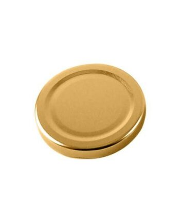 Klicklock till glasflaskor, 38 mm - guld