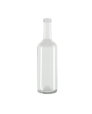 Glasflaska - Bordelaise - Evolvigne - Flint, ofärgat glas
