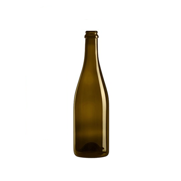 Brun glasflaska Champagne, 500ml