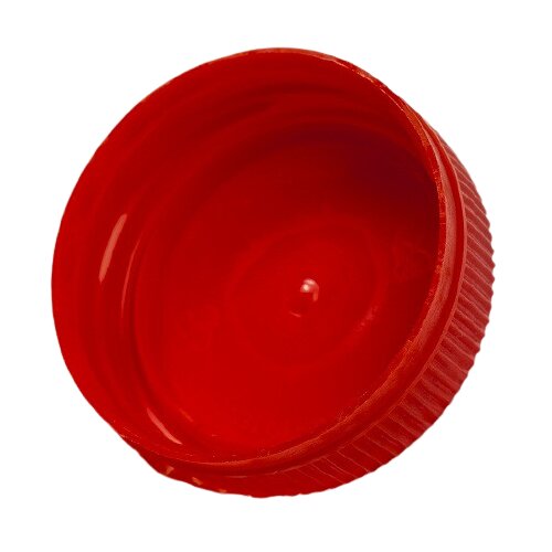 Röd Skruvkapsyl 38 mm. 3-start med försegling 3650 st/fp